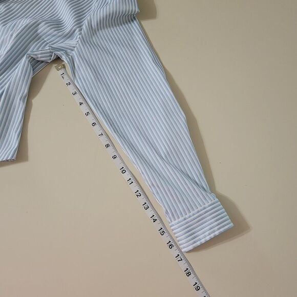 Worthington Women's Long Sleeve Stripe Button-Down Shirt - Picture 6 of 13